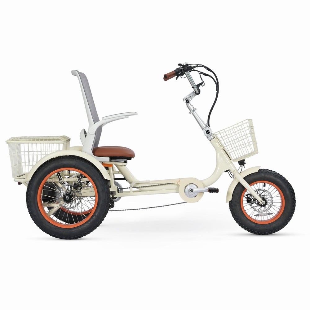 Sixthreezero Simple Glide Low Seat 750w Recumbent ETrike Step-Thru Electric Trikes 2