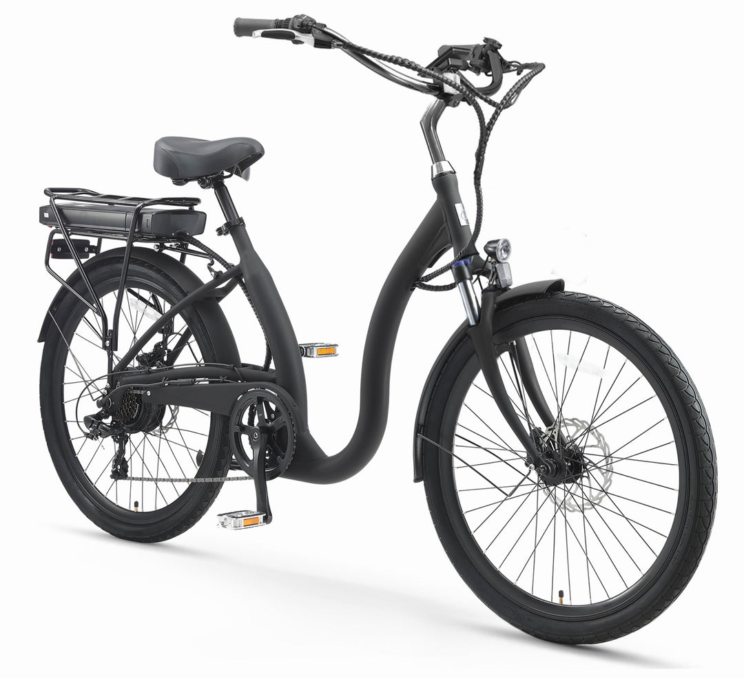 Sixthreezero Simple Step-Thru 500W Deluxe E-Bike Step-Thru Electric Bikes 1