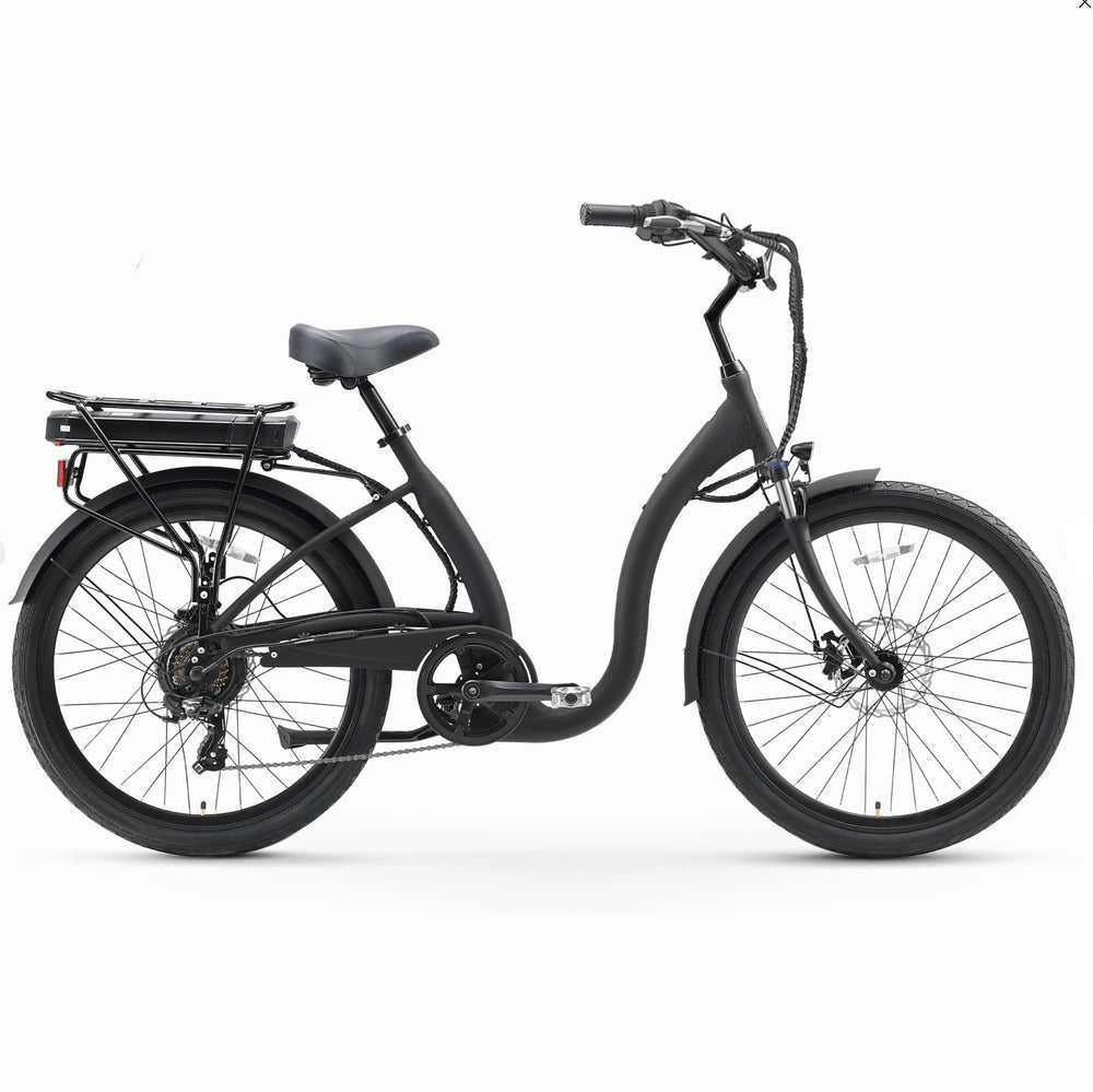 Sixthreezero Simple Step-Thru 500W Deluxe E-Bike Step-Thru Electric Bikes 2
