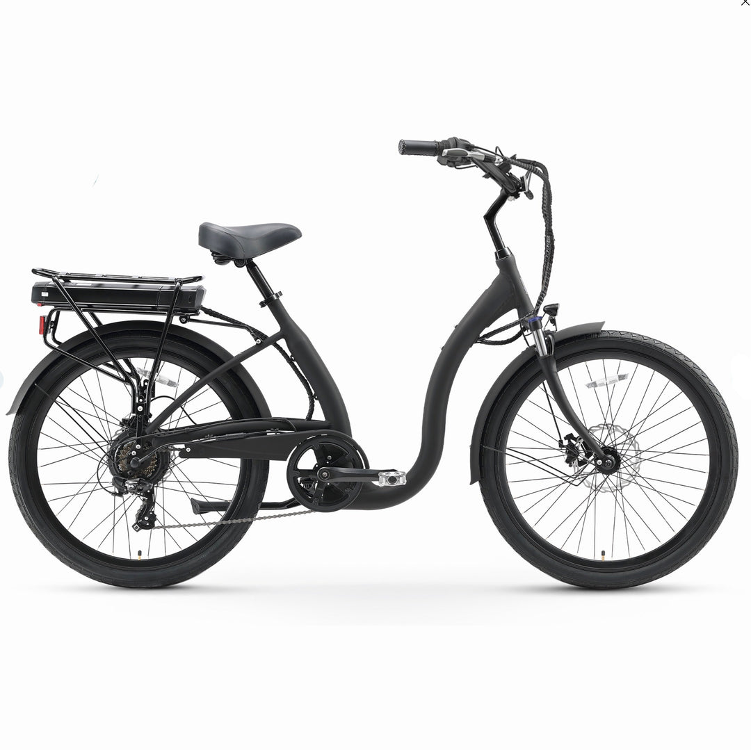 Sixthreezero Simple Step-Thru 500W Deluxe E-Bike Step-Thru Electric Bikes 2
