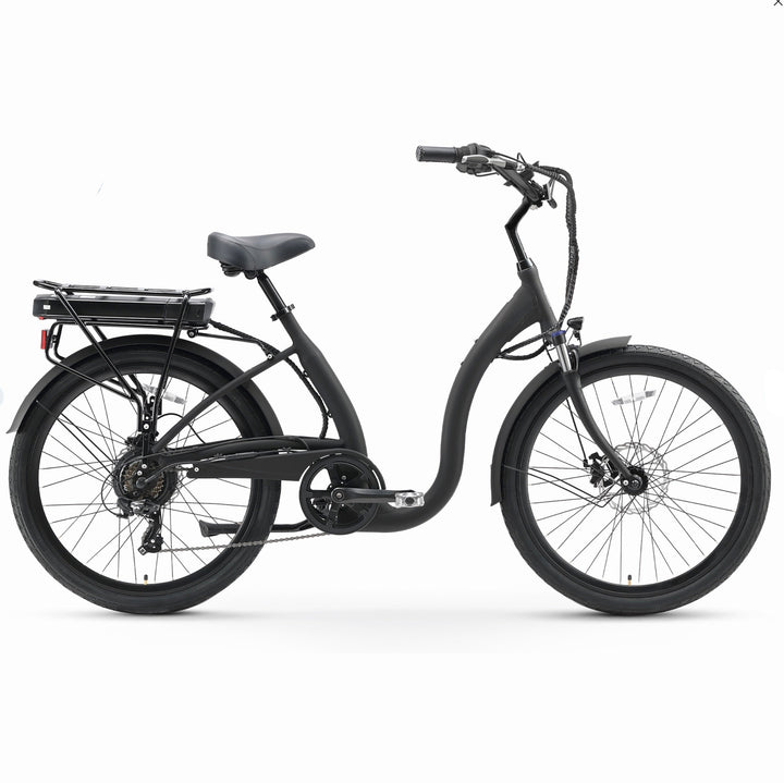 Sixthreezero Simple Step-Thru 500W Deluxe E-Bike Step-Thru Electric Bikes 2