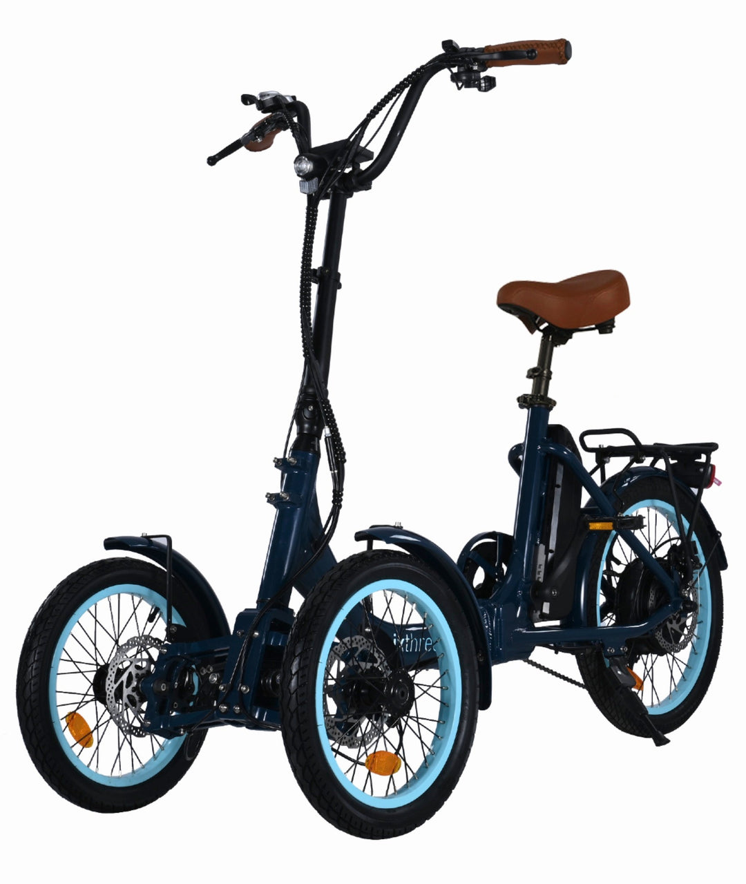 Sixthreezero Two Front Wheel 2026 750w Electric Bike w/ Hydraulic Brakes Step-Thru Electric Trikes 8