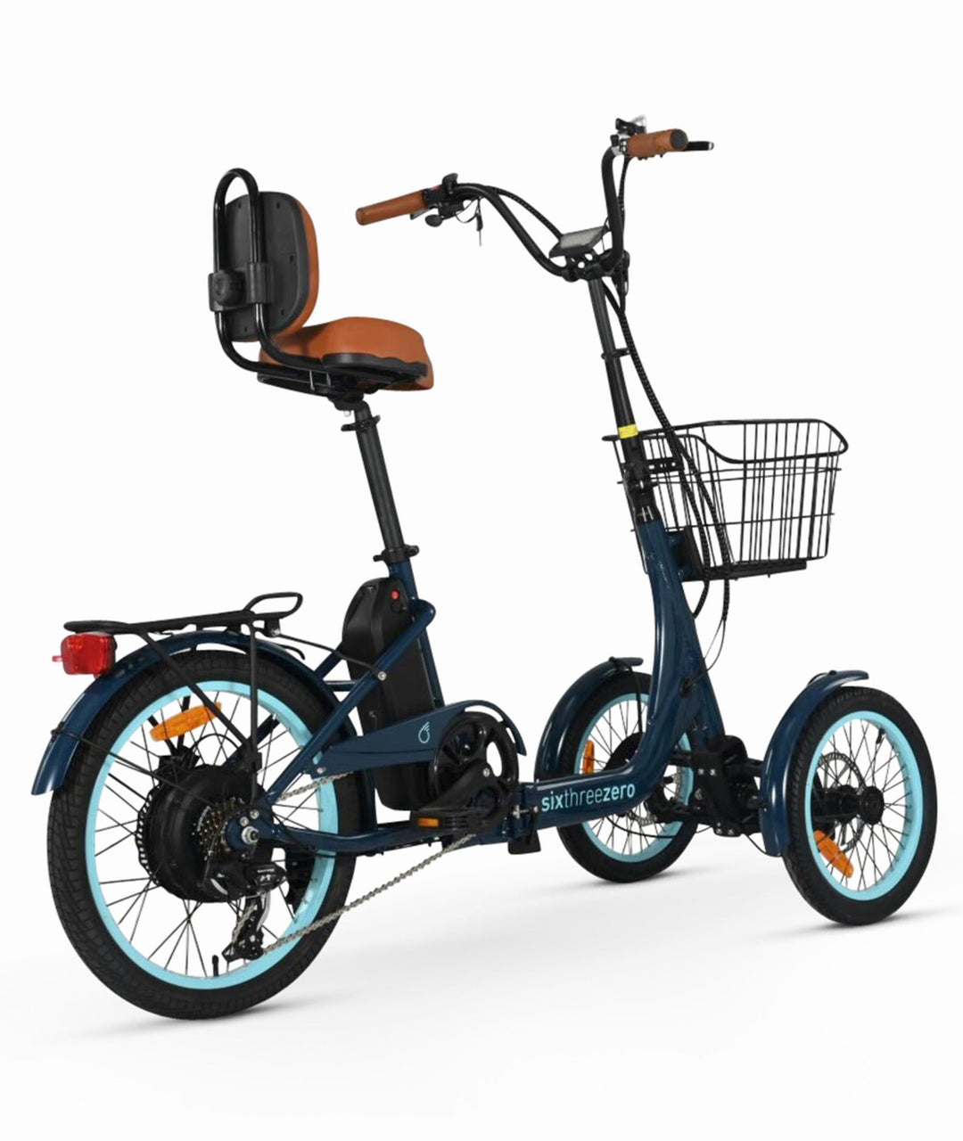 Sixthreezero Two Front Wheel 2026 750w Electric Bike w/ Hydraulic Brakes Step-Thru Electric Trikes 9