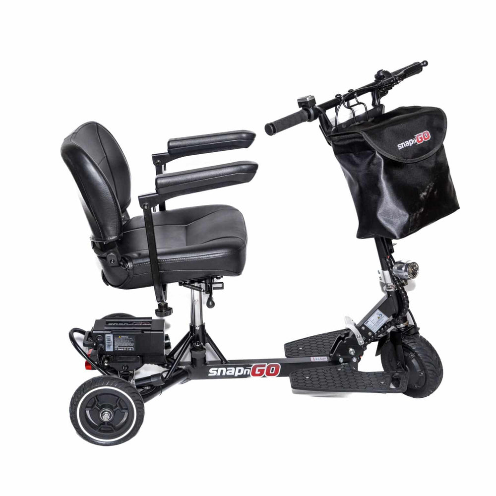 SNAPnGO Deluxe Edition Mobility Scooter – Lightweight, FAA Approved, 13-Mile Range 3 Wheel Mobility Scooters 2