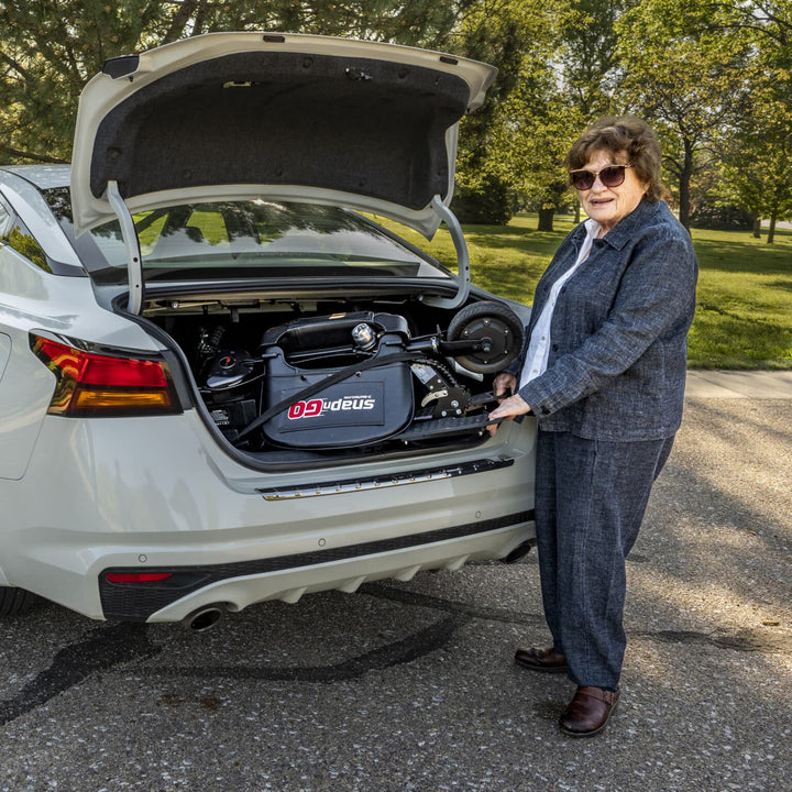 SNAPnGO Sport Edition Mobility Scooter – Lightweight, FAA Approved, 13-Mile Range 3 Wheel Mobility Scooters 10