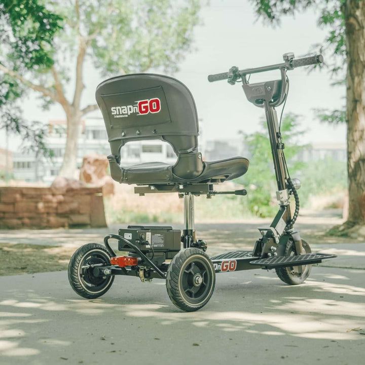 SNAPnGO Sport Edition Mobility Scooter – Lightweight, FAA Approved, 13-Mile Range 3 Wheel Mobility Scooters 14