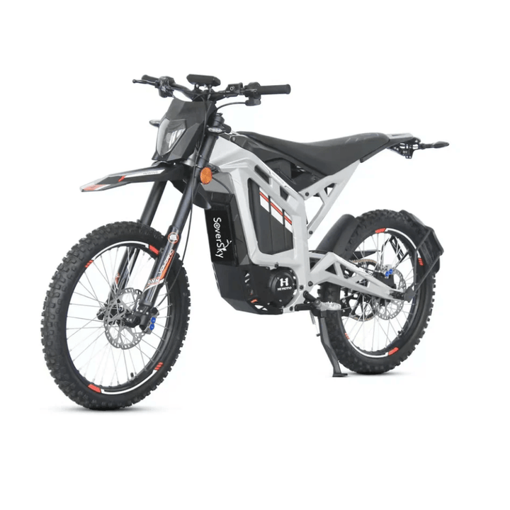 SoverSky AK100 Dirt MotorBike 12KW motor with Samsung 72V/55Ah battery SoverSky Dirt MotorBike White 1