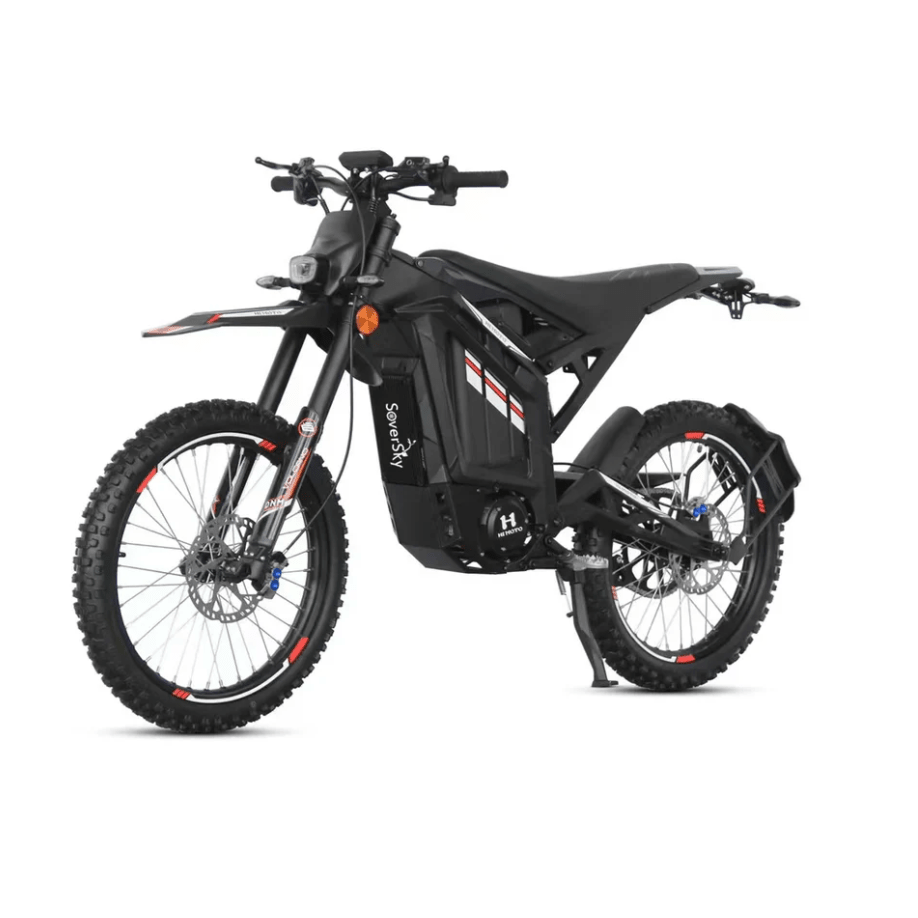 SoverSky AK100 Dirt MotorBike 12KW motor with Samsung 72V/55Ah battery SoverSky Dirt MotorBike Black 4
