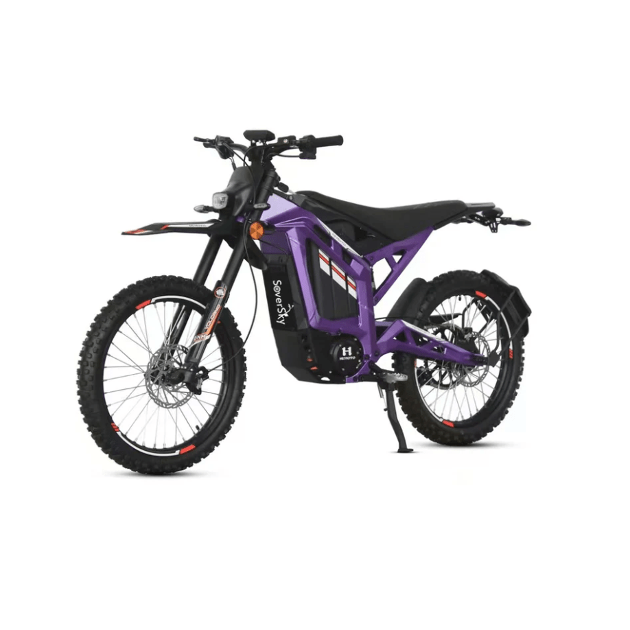 SoverSky AK100 Dirt MotorBike 12KW motor with Samsung 72V/55Ah battery SoverSky Dirt MotorBike Grey 2