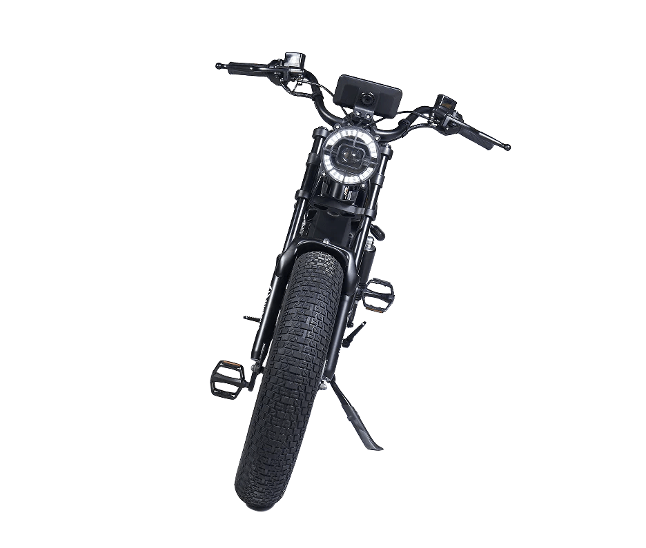 SoverSky Knight Black Warrior Electric Fat Tire Bike SoverSky Lithium Bike 3