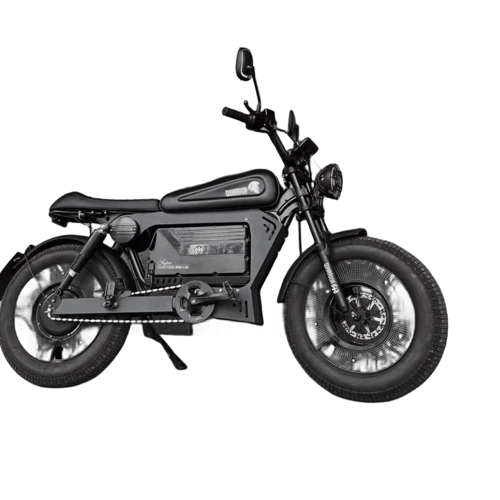 SoverSky Knight Black Warrior Electric Fat Tire Bike SoverSky Lithium Bike 1