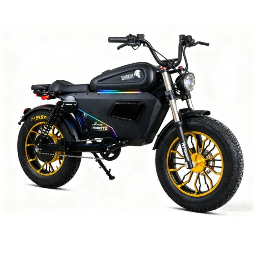 SoverSky Knight Pro Black Warrior Electric Fat Tire Bike SoverSky Lithium Bike 5