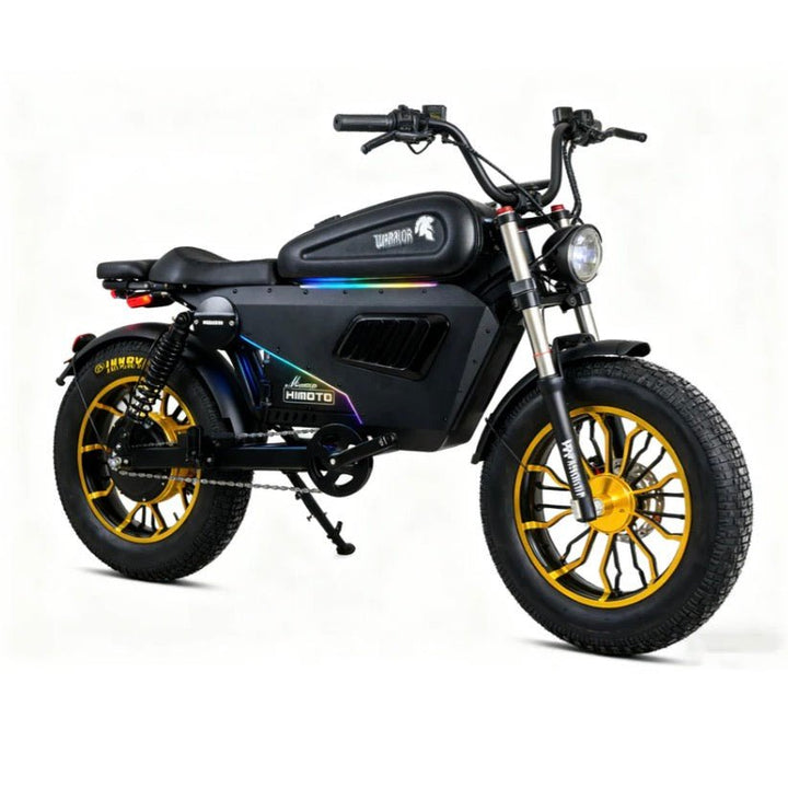 SoverSky Knight Pro Black Warrior Electric Fat Tire Bike SoverSky Lithium Bike 5