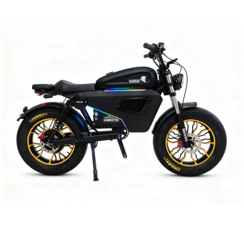 SoverSky Knight Pro Black Warrior Electric Fat Tire Bike SoverSky Lithium Bike 1