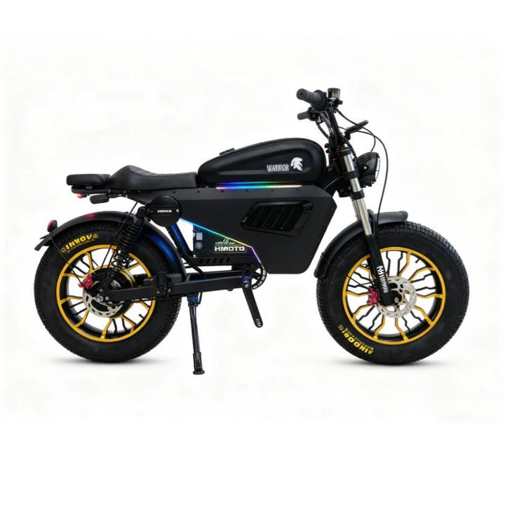 SoverSky Knight Pro Black Warrior Electric Fat Tire Bike SoverSky Lithium Bike 1