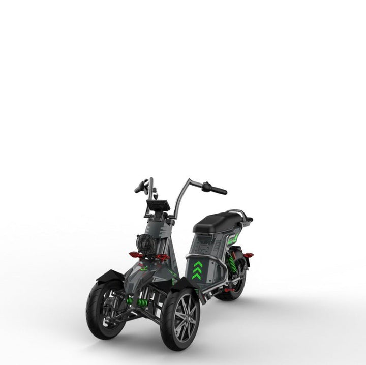 SoverSky T100 4000w Three Wheeled Motorcyle E-Trike 50Ah Li-Battery SoverSky Chopper Scooters Blue 8