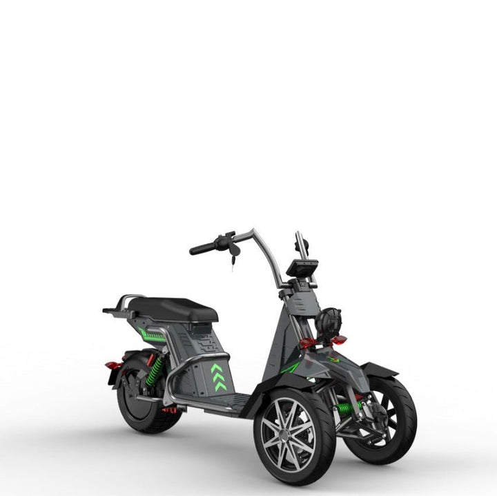 SoverSky T100 4000w Three Wheeled Motorcyle E-Trike 50Ah Li-Battery SoverSky Chopper Scooters Blue 5