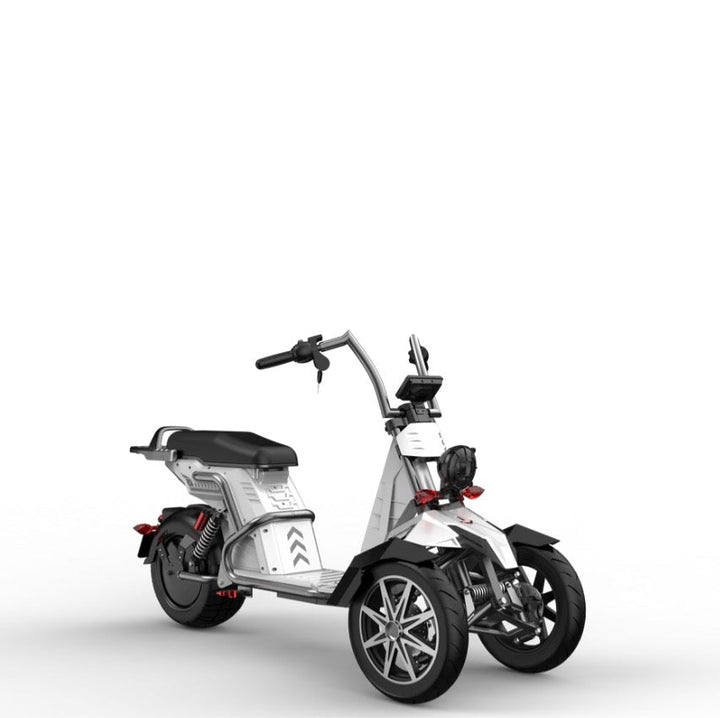 SoverSky T100 4000w Three Wheeled Motorcyle E-Trike 50Ah Li-Battery SoverSky Chopper Scooters Blue 3