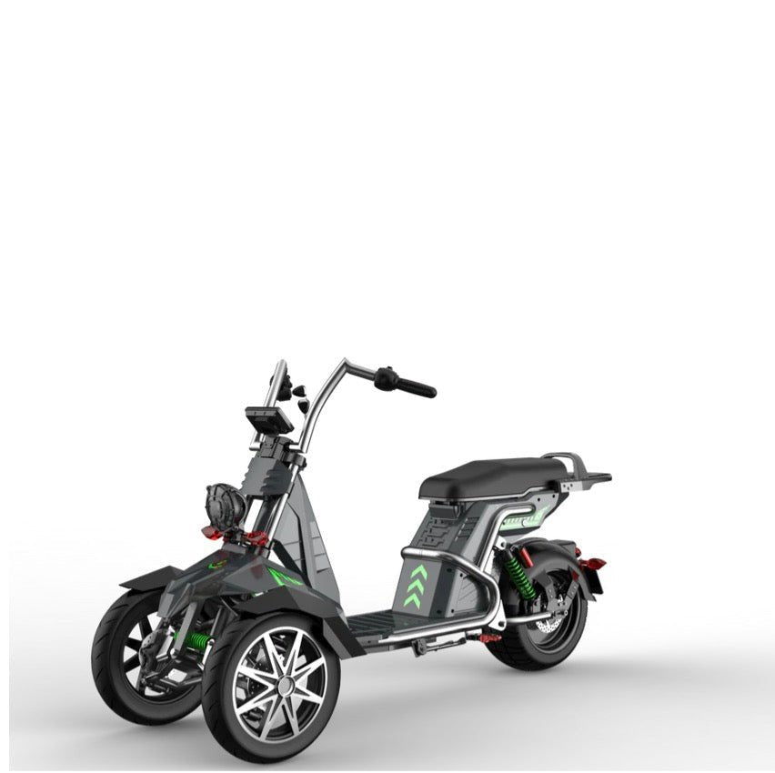 SoverSky T100 4000w Three Wheeled Motorcyle E-Trike 50Ah Li-Battery SoverSky Chopper Scooters Blue 2