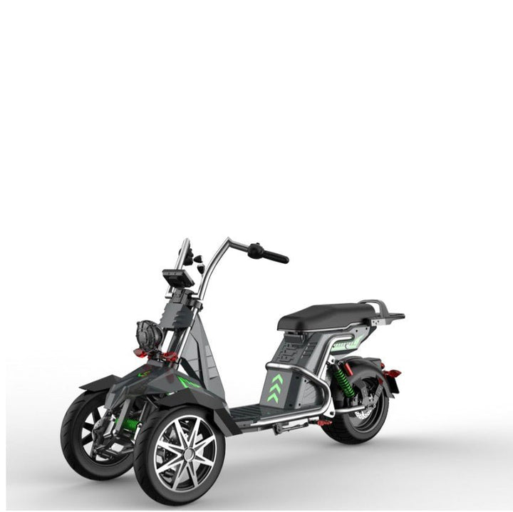 SoverSky T100 4000w Three Wheeled Motorcyle E-Trike 50Ah Li-Battery SoverSky Chopper Scooters Blue 2