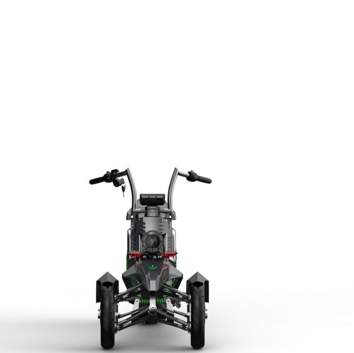 SoverSky T100 4000w Three Wheeled Motorcyle E-Trike 50Ah Li-Battery SoverSky Chopper Scooters Blue 7