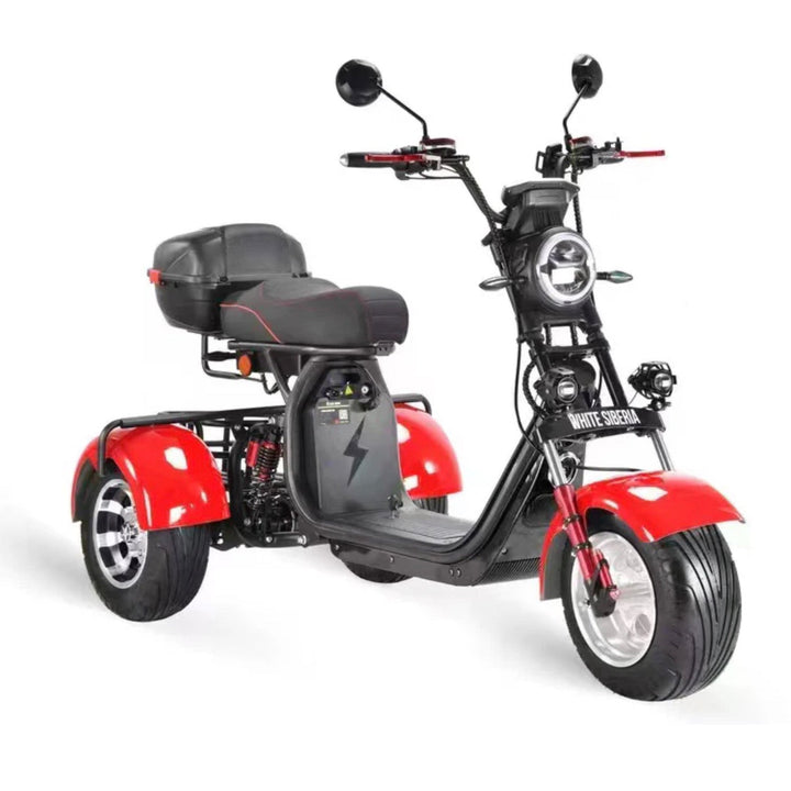 SoverSky T7.1/T7.2 Electric Mobility Adult Trike 2000W SoverSky Chopper Scooters Strip Black 5