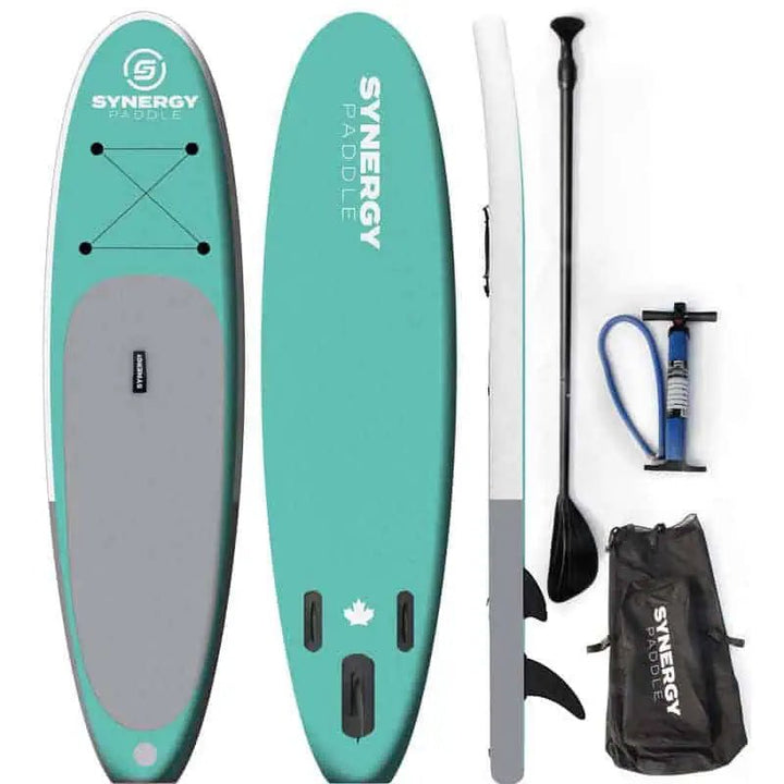Synergy 10' Inflatable Paddle Board Synergy Inflatable Paddle Board 10' Inflatable Turqoise 2