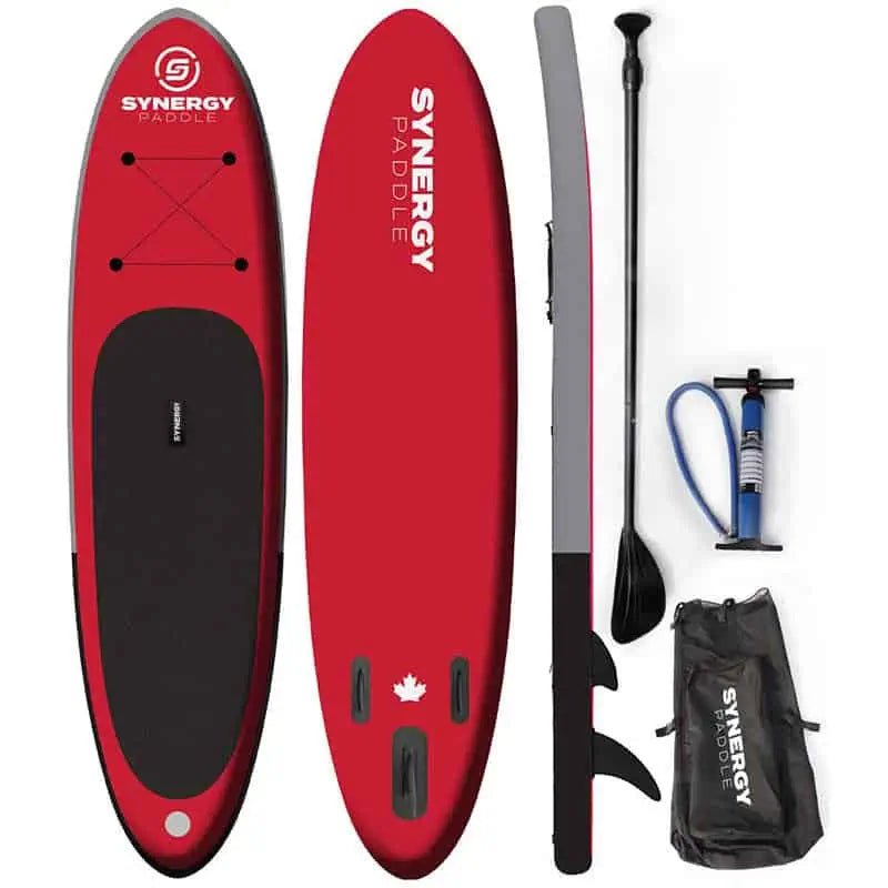Synergy 10'6 Inflatable Paddle Board Synergy Inflatable Paddle Board 10'6 Inflatable Red 2