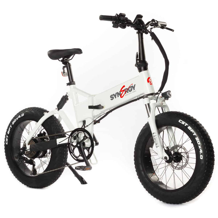 Synergy KAHUNA Folding E-Bike Synergy Electric Bikes White 3