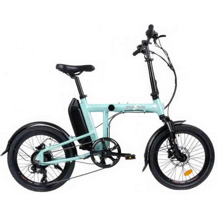 Synergy Ride X2 350W Folding E-Bike Synergy Electric Bikes Green 4