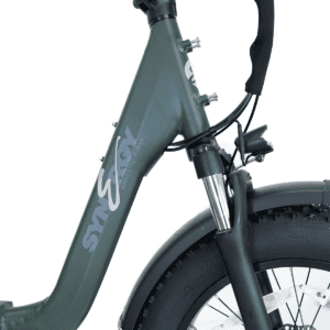 Synergy Step Mini 500W Folding E-Bike Synergy Electric Bikes Army Green 4