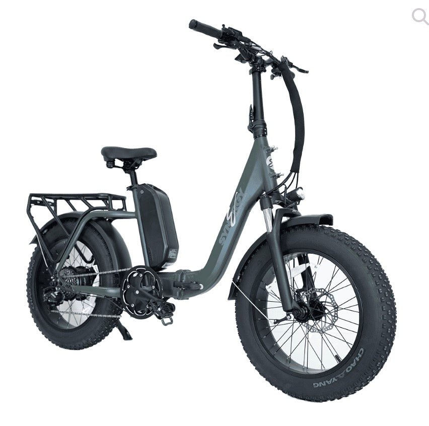 Synergy Step Mini 500W Folding E-Bike Synergy Electric Bikes Army Green 3