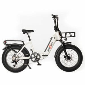 Synergy STEP V2 500W Folding E-Bike Synergy Electric Bikes White 12