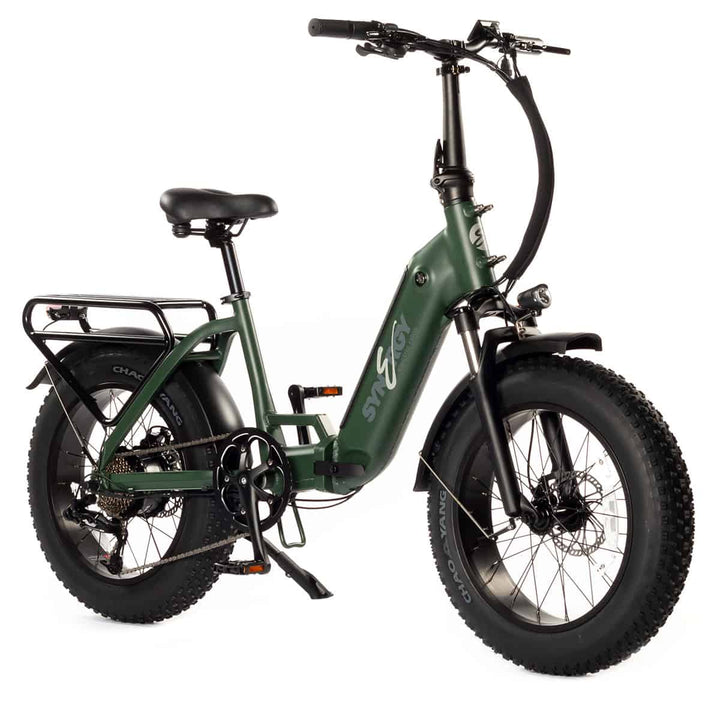 Synergy STEP V2 500W Folding E-Bike Synergy Electric Bikes Green 1