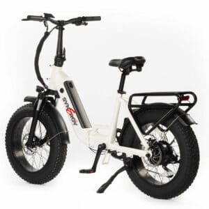 Synergy STEP V2 500W Folding E-Bike Synergy Electric Bikes White 9