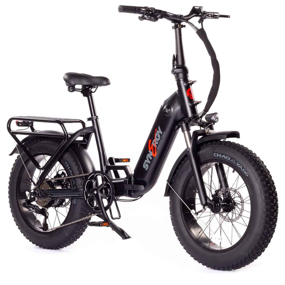 Synergy STEP V2 500W Folding E-Bike Synergy Electric Bikes Black 2