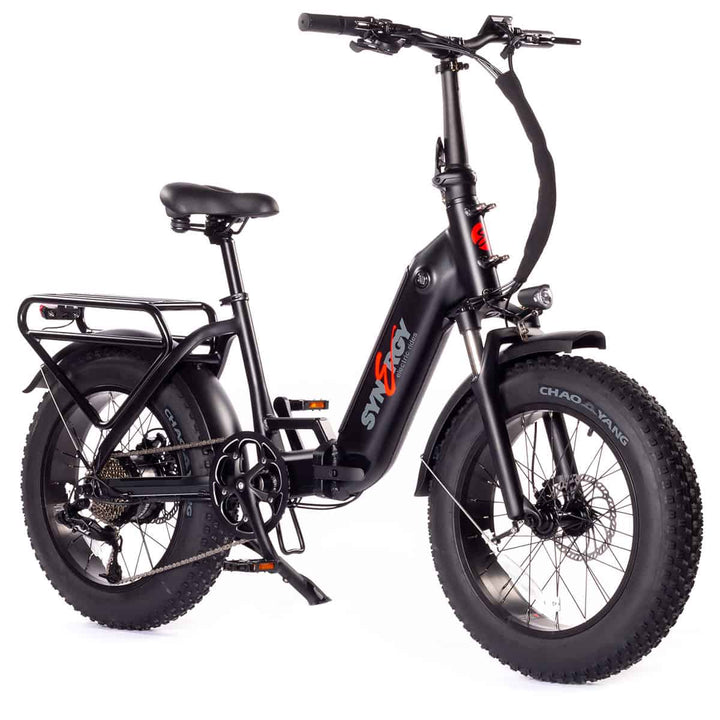 Synergy STEP V2 500W Folding E-Bike Synergy Electric Bikes Black 2
