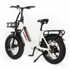 Synergy STEP V2 500W Folding E-Bike Synergy Electric Bikes White 10