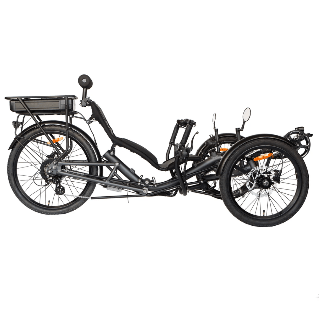 T1 Recumbent Trike Recumbent E-Trikes Dark Grey 1