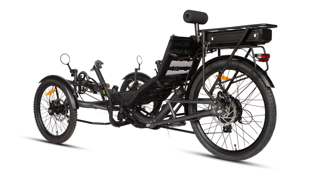 T1 Recumbent Trike Recumbent E-Trikes Dark Grey 6