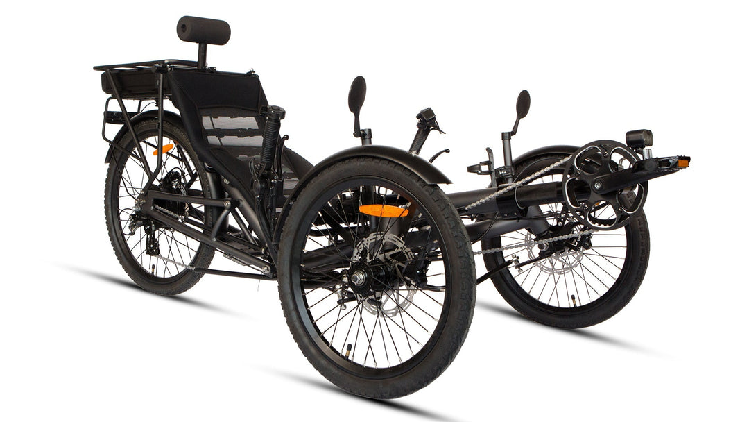 T1 Recumbent Trike Recumbent E-Trikes Dark Grey 5