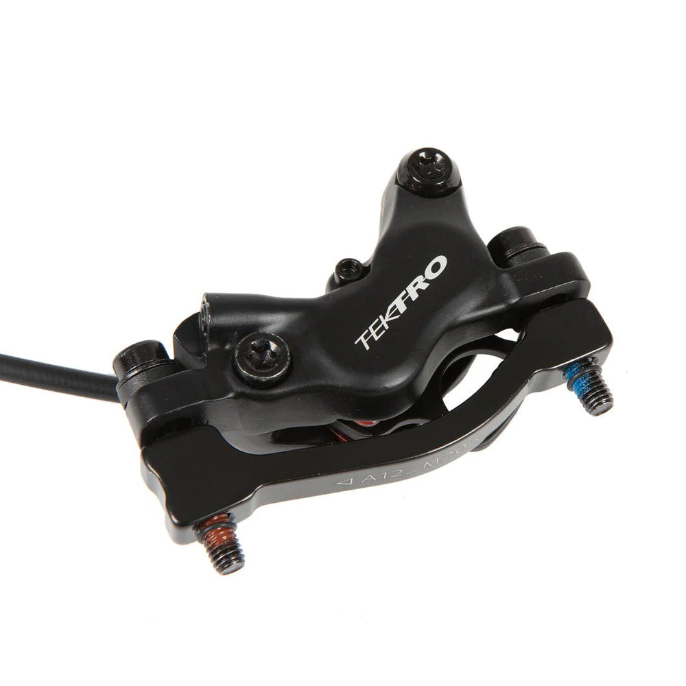 TEKTRO 4 Pistons Hydraulic Brake Set with 203MM Disc Brake Rotor Eunorau Batteries & Accessories 2