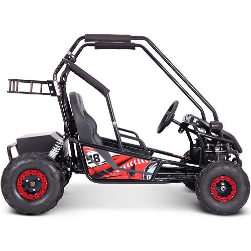 MotoTec| Mud XL 60v 2000w Electric Go Kart Full Suspension