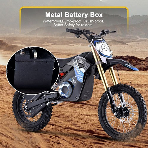 MotoTec| 48v 1800w Pro Electric Dirt Bike Lithium