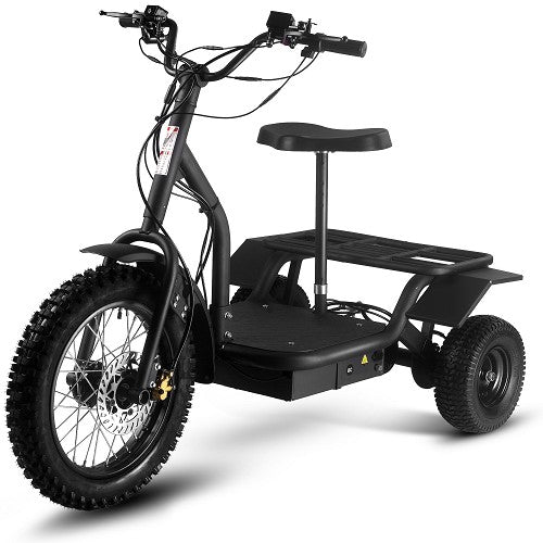 MotoTec| Electric Trike 48v 1200w - EBike Haul