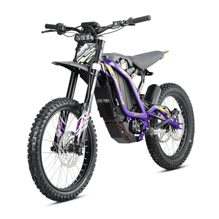 Thunderwasp XR 16 Bright High-power performance Electric Dirt Bike Dirt Electric Bikes Purple Voliet 12