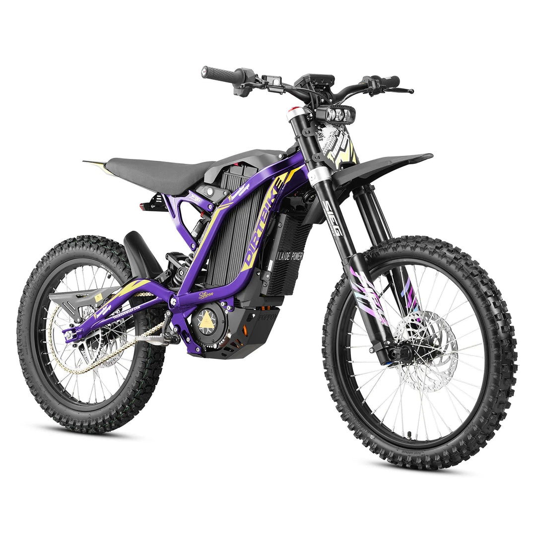 Thunderwasp XR 16 Bright High-power performance Electric Dirt Bike Dirt Electric Bikes Purple Voliet 9