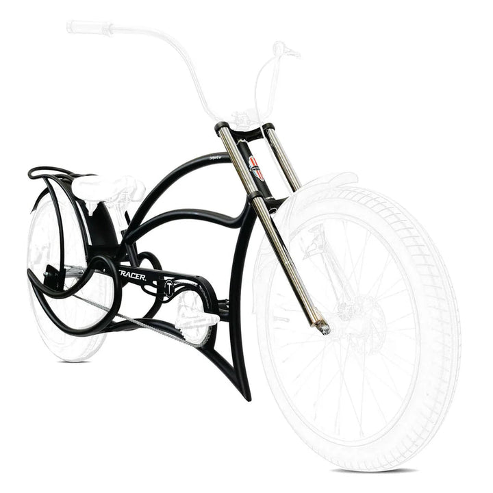 Tracer FM-Leopard GT 26" Stretch Beach Cruiser Steel Frame Triple Tree Fork and Guard Tracer Batteries & Accessories Blue 5