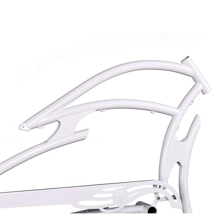 Tracer FM-RAPTOR Ebike Frame 26inch Stretch Chopper for Single Speed/7 Speed Tracer Batteries & Accessories Clear 57