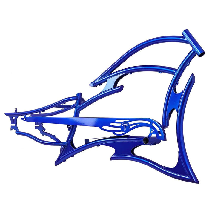 Tracer FM-RAPTOR Ebike Frame 26inch Stretch Chopper for Single Speed/7 Speed Tracer Batteries & Accessories Clear 41